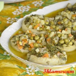 Zeytinyağlı Garnitürlü Enginar