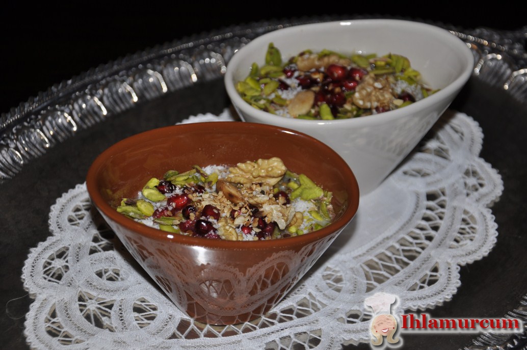 Yağsız Sütle Şekersiz Aşure