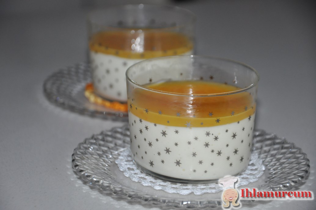 Portakal Soslu Muhallebi